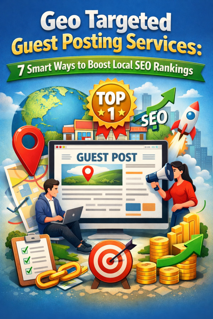 Geo targeted guest posting services strategy boosting local SEO rankings